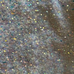 Sequin off the shoulder mini dress